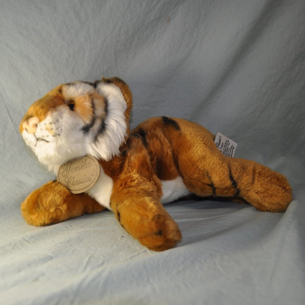 SALE* plush bengal tiger Yomiko classics with tag stuffed animal (w1442)